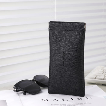 ຖົງໃສ່ແວ່ນຕາຜູ້ຊາຍ Anti-Stress Portable Sunglasses Sunglasses Automatic Closing Shrapnel Eye Protection Cover Storage Bag Box