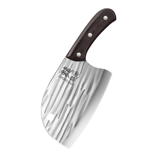 龙泉锻打小菜刀切肉刀家用厨房切菜刀切片刀具超快锋利网红切鱼刀 - 图3