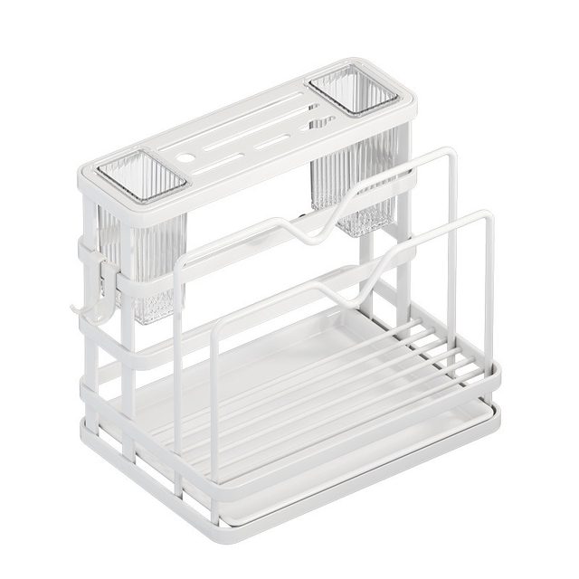 Kitchen knife stand, chopstick cage storage rack, household multi-function countertop chopping board stand, cutting board tool integrated storage rack