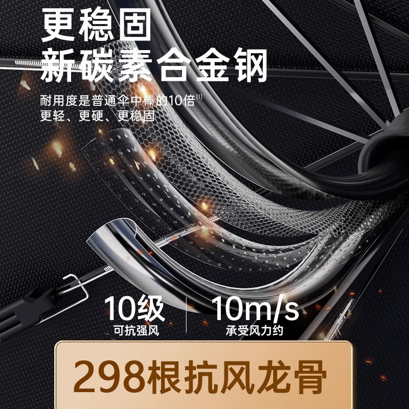 全自动雨伞女晴雨两用加大号加固男士防晒防紫外线遮阳折叠太阳伞