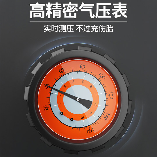 自行车打气筒家用电动电瓶车新型高压汽车充气泵篮球通用气管