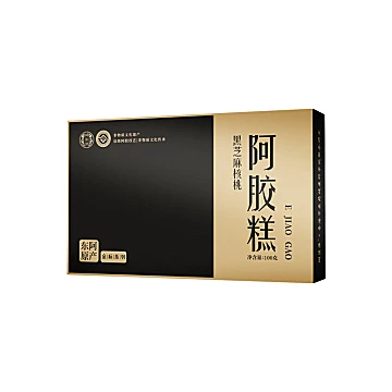 金标阿胶糕黑芝麻红枣枸杞核桃糕固元膏6盒[30元优惠券]-寻折猪