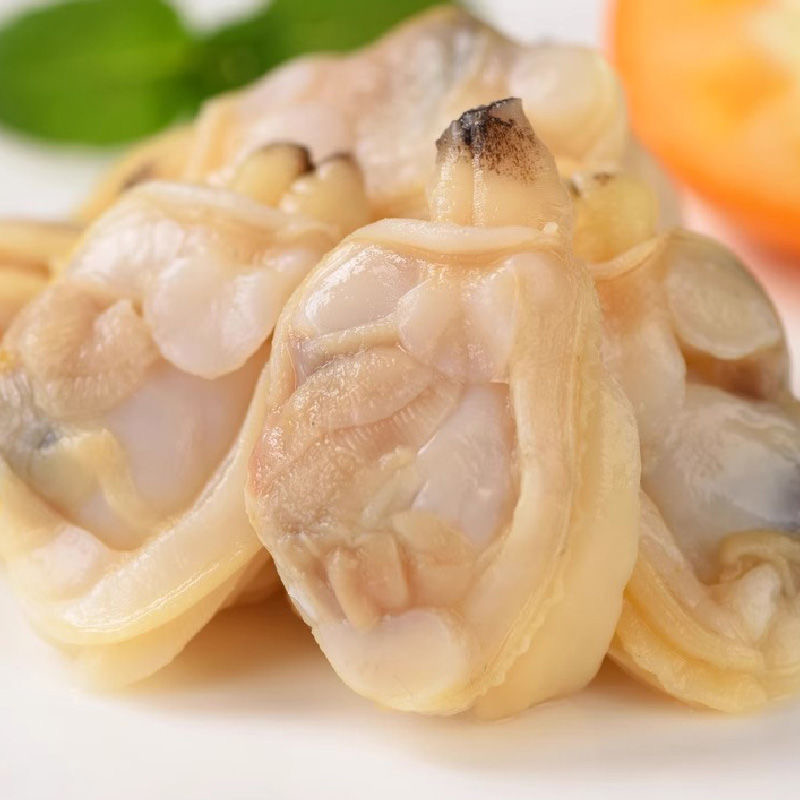 Clam meat, clam meat, clam meat, yellow clam meat, fresh shellfish, seafood, dried shellfish, chilled seafood, clam meat