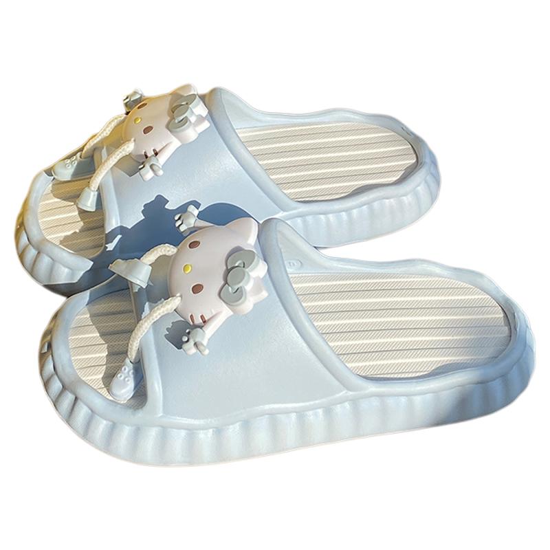 软萌少女心可爱小猫咪居家宿舍凉拖鞋女夏季防滑eva可拆卸一字拖,淘宝优惠券,粉丝福利购,淘宝优惠卷