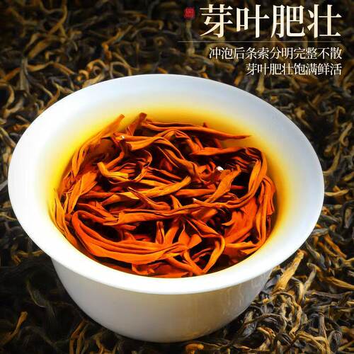 9A特级滇红金丝2025新茶凤庆古树滇红茶叶浓香型耐泡蜜香暖胃罐装 - 图2
