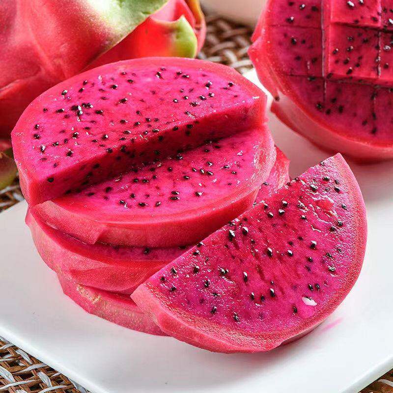 【芭芭农场兑换专享】红心火龙果3斤单果300g+