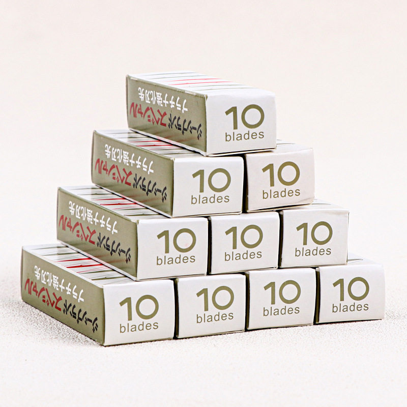 修眉刀片不锈钢刮眉刀单面波纹刀片化妆师修眉刀美妆工具,淘宝优惠券,粉丝福利购,淘宝优惠卷