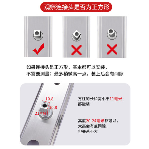 门把手手柄卧室卫生间不锈钢室内门老式配件门把面板入户防盗门 - 图2