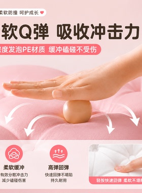 防撞软包墙贴自粘床头靠背墙围