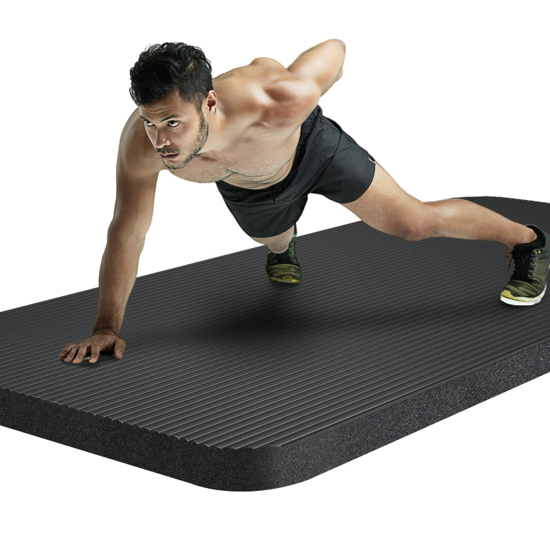 男士健身垫初学者瑜伽垫子加厚加宽加长防滑运动瑜珈地垫防滑家用 - 图3