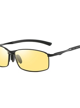 新款运动偏光太阳镜男金属弹簧腿骑行开车墨镜跨境欧美热销款批发