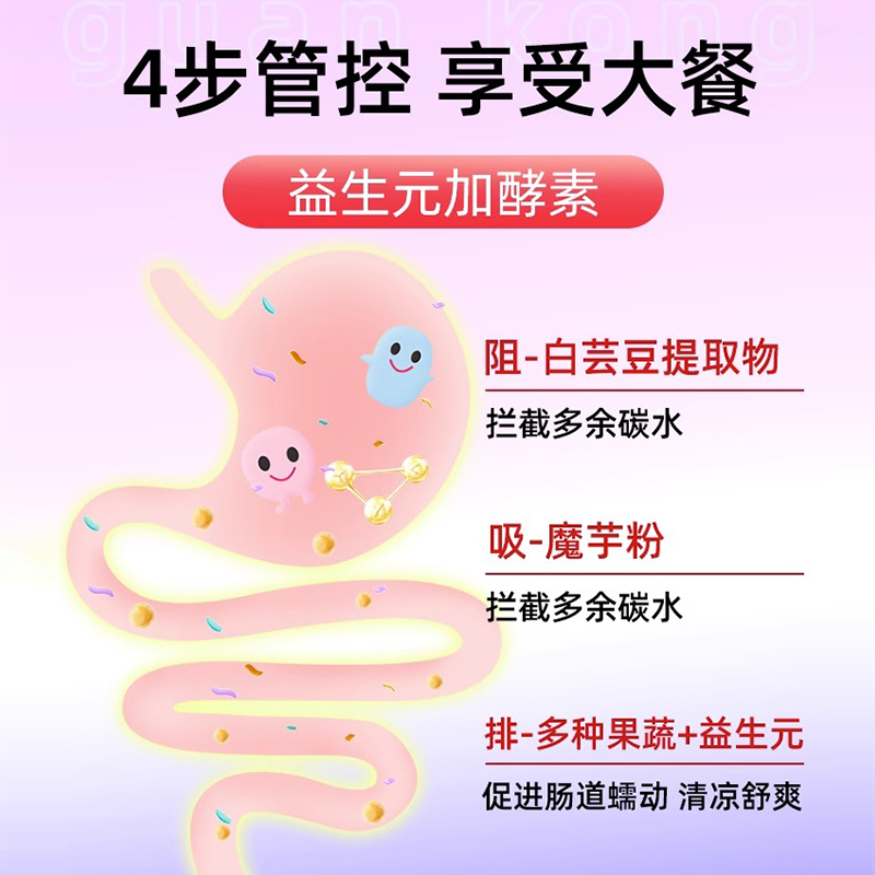 酵素果冻益生元孝素soso酵素果果凍益生菌白芸豆果蔬棒水果嗨吃条