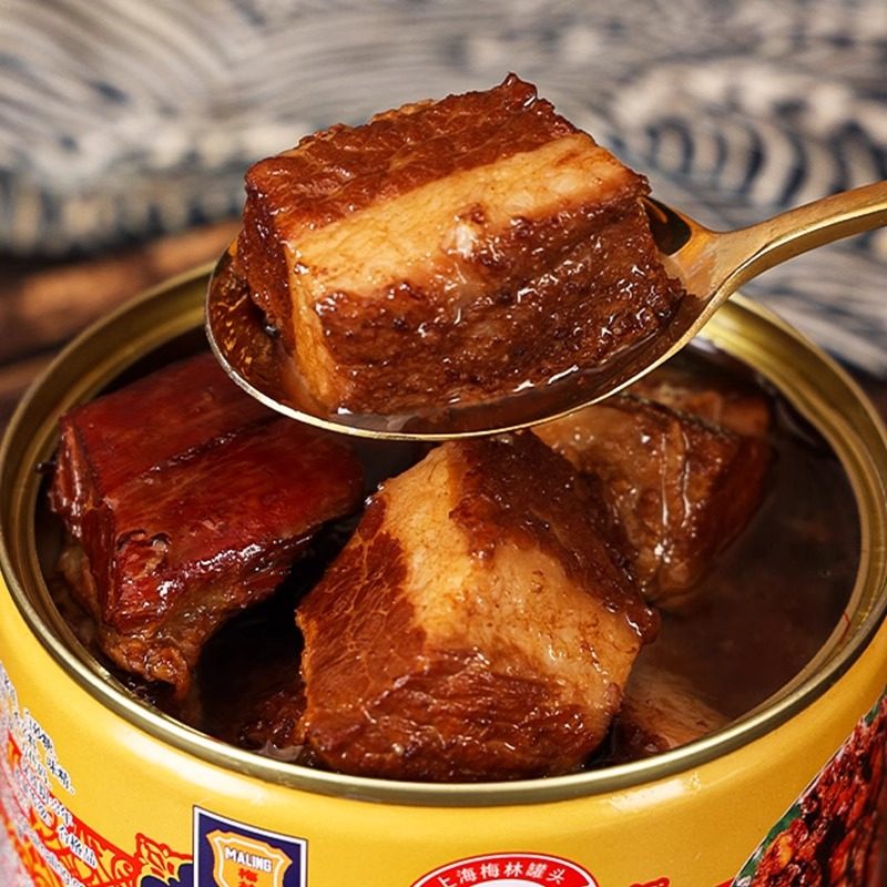 正宗上海梅林红烧猪肉罐头397g即食红烧肉熟食肉制品旗舰店预制菜,淘宝优惠券,粉丝福利购,淘宝优惠卷