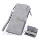 Suede texture wallet, long multi-card slot business clutch, large capacity multifunctional clutch, unisex