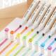 Japanese Tsurumi marker pen set ນັກຮຽນ art double-headed alcohol oily animation design quick-drying soft head 24 ສີ 48 ສີກັນນ້ໍາແບບໃຫມ່