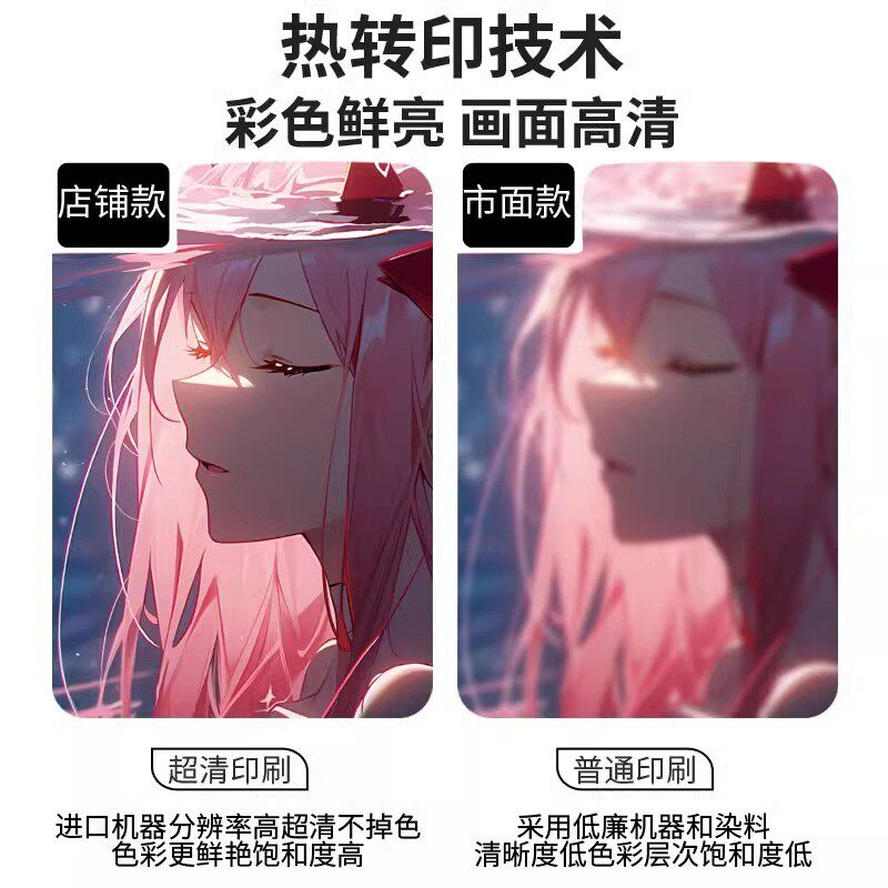 高颜值电竞游戏鼠标垫动漫加厚鼠标垫大号桌垫办公室小号国家队02