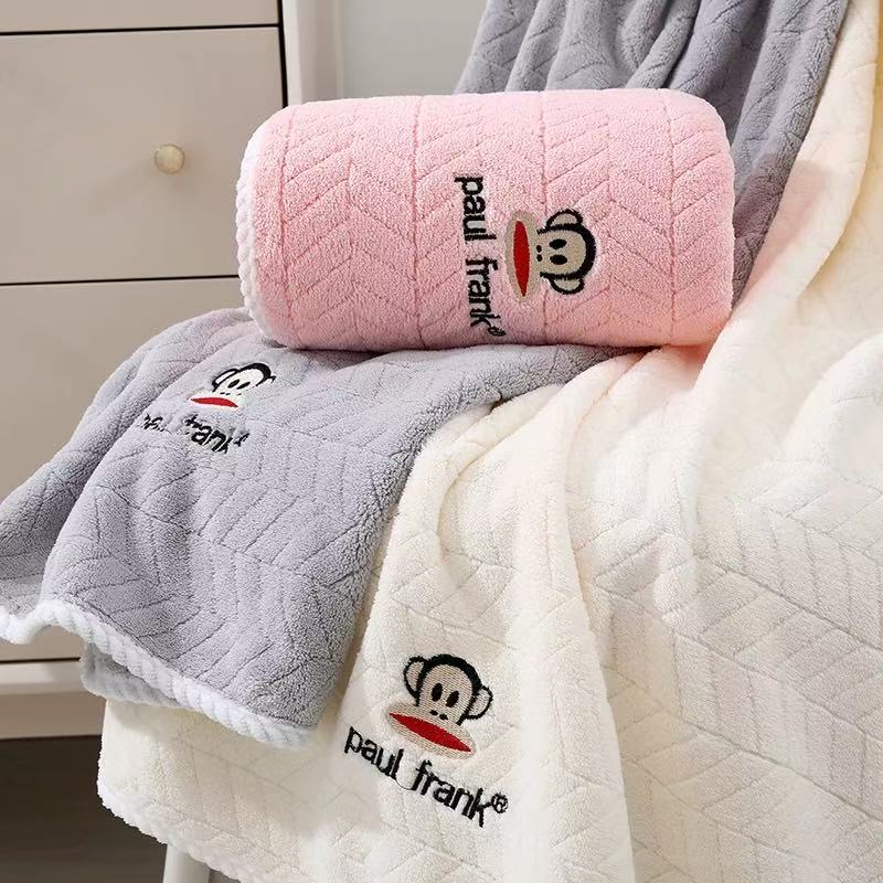 7A抗菌正品加厚绒卡通浴巾家用男女洗澡裹身柔软吸水不掉毛 7A抗菌正品加厚绒卡通浴巾家用男女洗澡裹身柔软吸水不掉毛