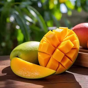 正宗越南进口玉芒热带水果当季新鲜整箱青皮芒包邮生吃芒果当季