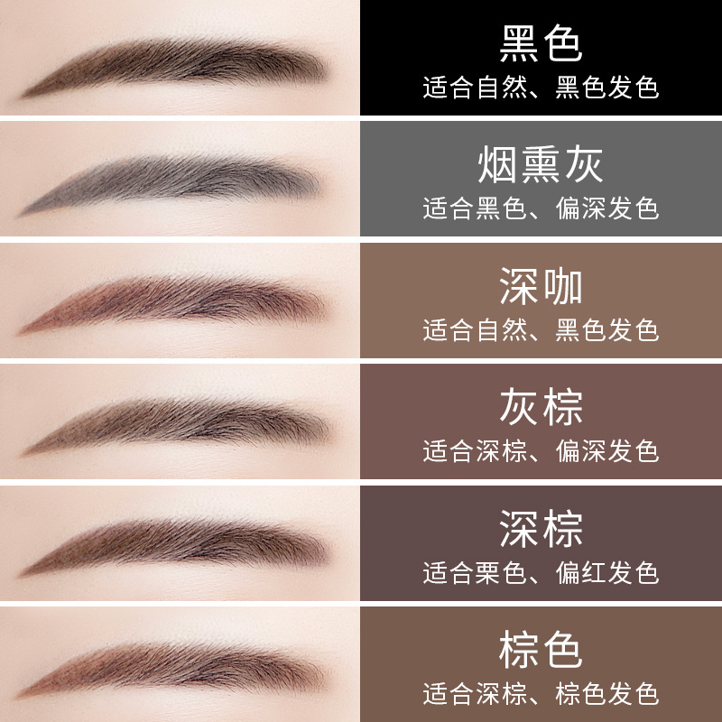天天特卖工厂店2支装|小金条眉笔自然三角防水防汗初学者细头女学生不易脱色正品2