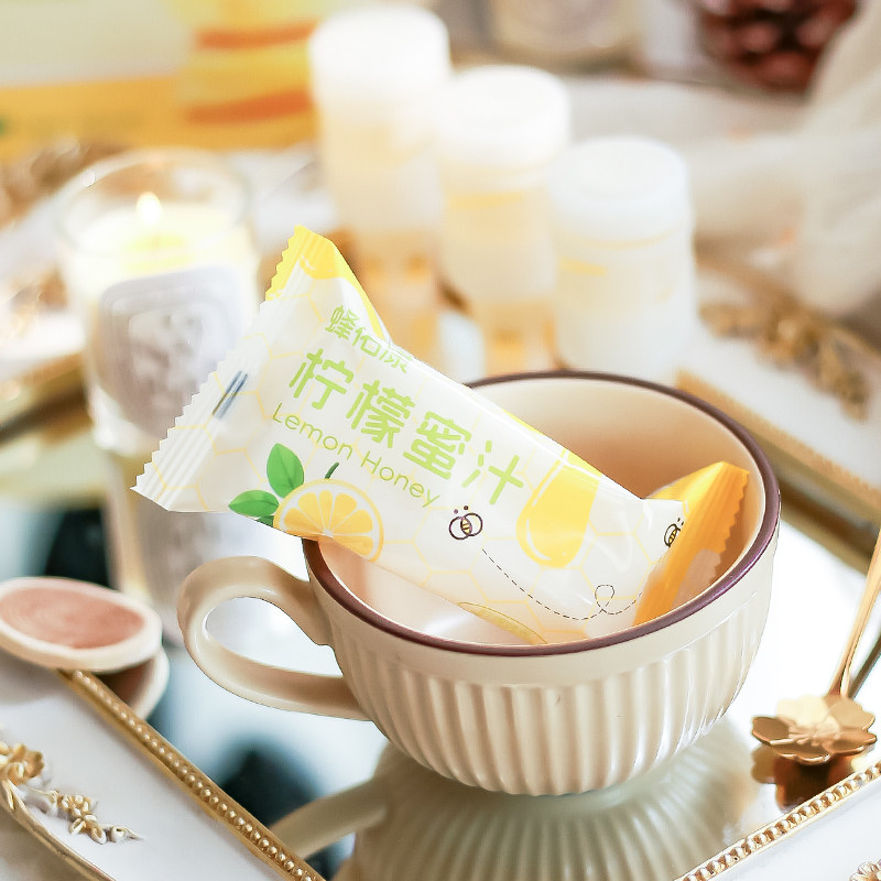蜂蜜盖柠檬矿泉水蜂蜜水盖柠檬汁浓缩便捷小包装分离式特色饮品,淘宝优惠券,粉丝福利购,淘宝优惠卷