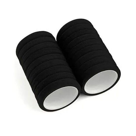 High elastic black ponytail hair tie | Thousands of people purchased more