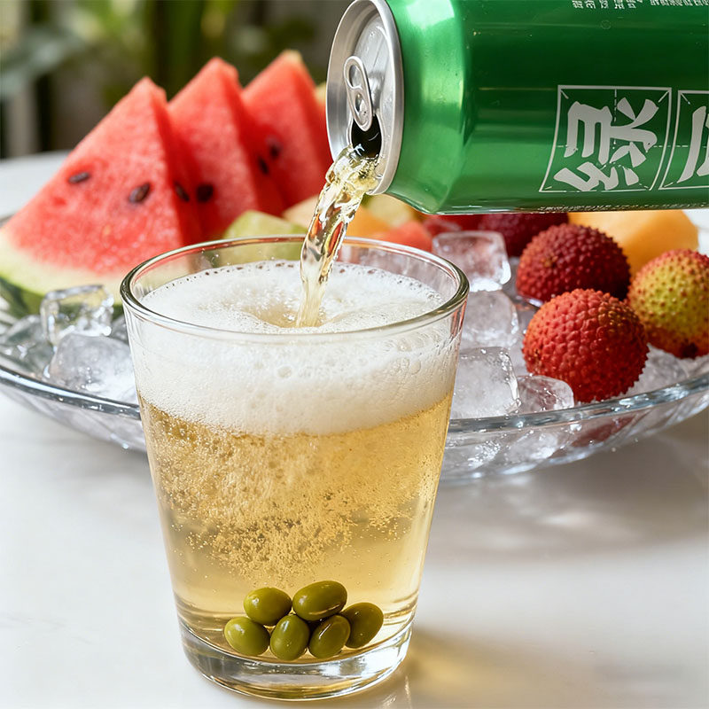 张钱记_绿豆啤酒500ml*9罐绿豆精酿啤酒,淘宝优惠券,粉丝福利购,淘宝优惠卷