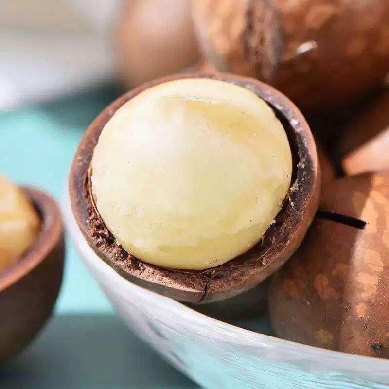 【万人囤】夏威夷果带壳新货奶油味送开口器袋装大颗粒干果坚果