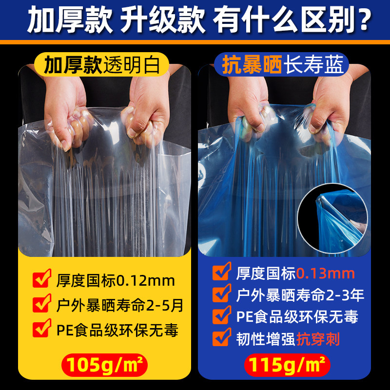 塑料布透明加厚塑料大棚膜防水布防雨防风防寒农用薄膜封窗户防尘,淘宝优惠券,粉丝福利购,淘宝优惠卷