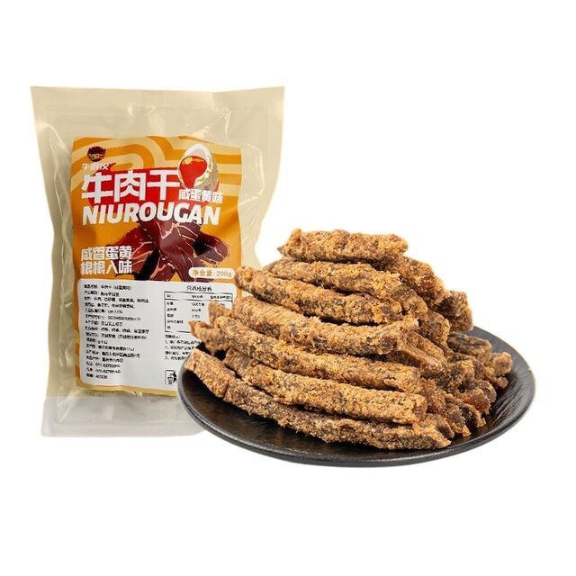 Niulanghan beef jerky five-spice beef strips Chongqing specialty Sichuan snacks 250g ຫຼາຍລົດຊາດ