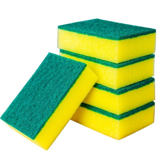 Household cleaning sponge