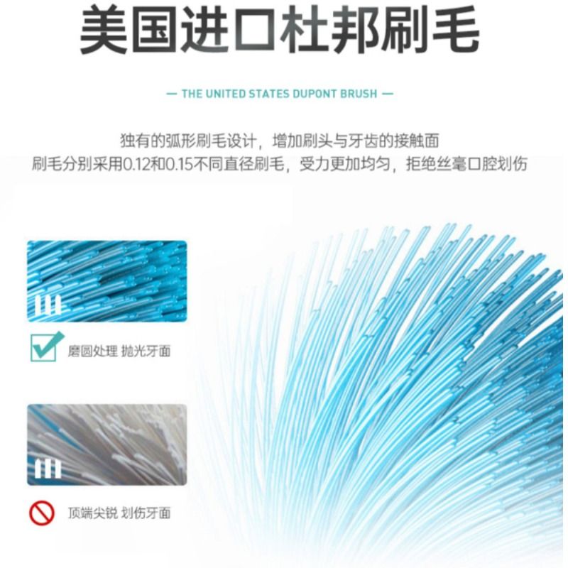 纯适用博朗oralb欧乐比b电动牙刷头通用d12/d100/3709/替换头声波 - 图0