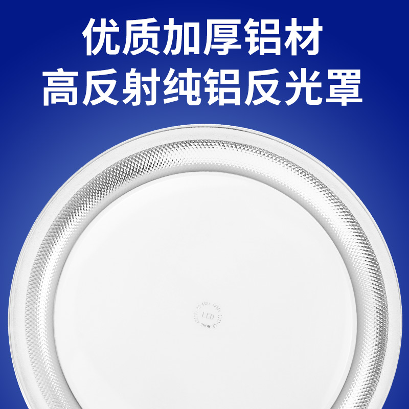 led三防工矿灯飞碟灯e27螺口照明工业厂房超亮吊灯球场照明灯高亮 - 图0