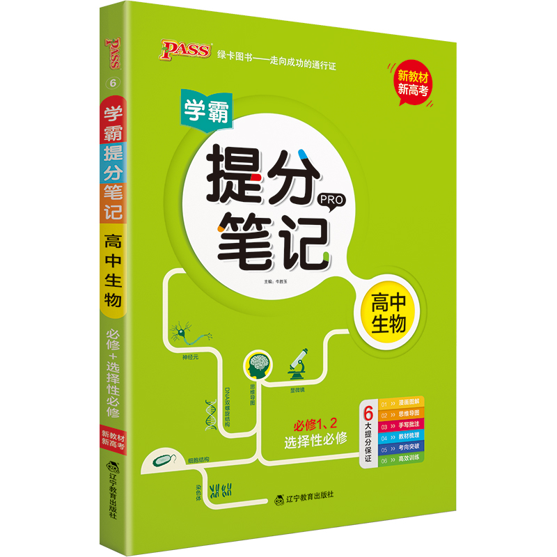 新教材学霸提分笔记高中语文数学英语物理化学生物政治历史地理教材知识点讲解考试复习必修+选择性必修高一高二高三pass绿卡图书 - 图0