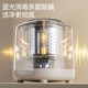 Juxiangjia fully automatic small washing machine washes, dries and takes off all-in-one baby blue light mite underwear, pants and socks artifact