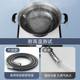 Silicone shower hose explosion-proof shower head universal bathroom connection bath water heater thickened water pipe pipe