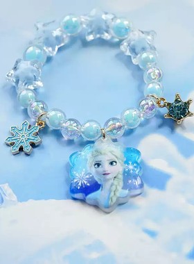 新款可爱儿童手链粉嘟嘟KT猫咪手环女童弹力手串手镯小公主手饰品