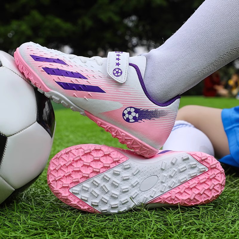 回力女童鞋子球鞋儿童tf足球鞋男童跑步运动鞋防滑2024年耐磨
