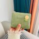 New design small wallet girl girl heart cute Japanese short multi-card card bag change integrated wallet wallet