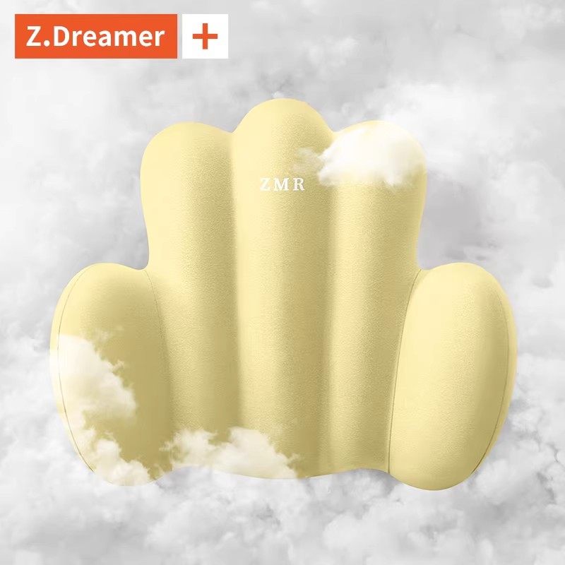 知梦人靠垫办公室腰靠座椅护腰工位久坐神器腰垫椅子靠枕背垫腰枕,淘宝优惠券,粉丝福利购,淘宝优惠卷