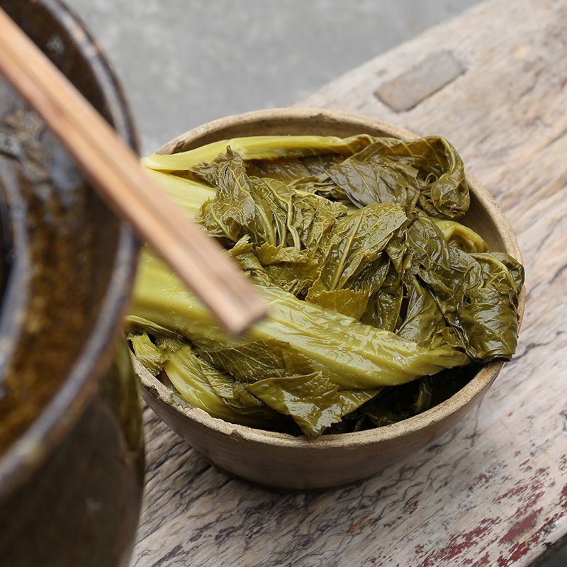 贵州土特产无盐酸菜正宗贵阳农家自制毕节酸汤青菜酸菜豆商用芥菜 - 图1