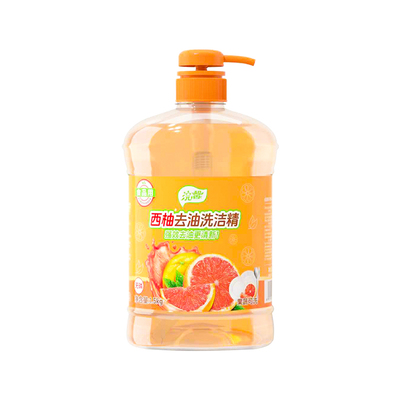 A类1.5kg*1大瓶西柚洗洁精家用实惠装洗碗液温和洗涤剂去油污清洁