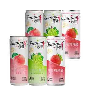 旺旺莎娃气泡酒330ml*6罐