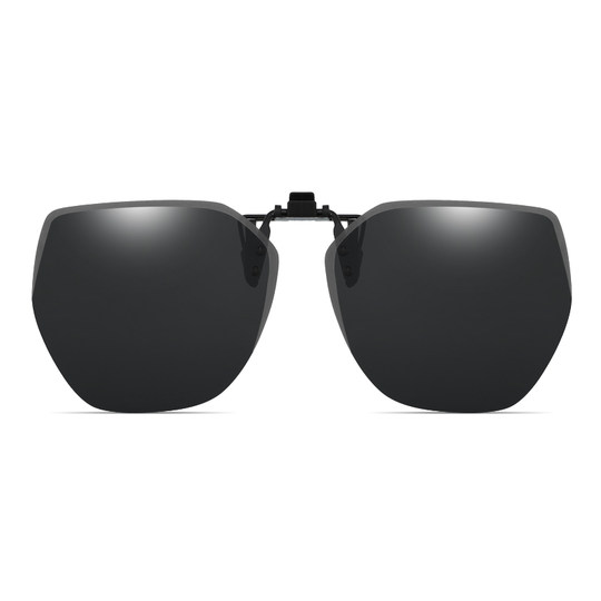 Day and night ultralight polarized lens clip for men