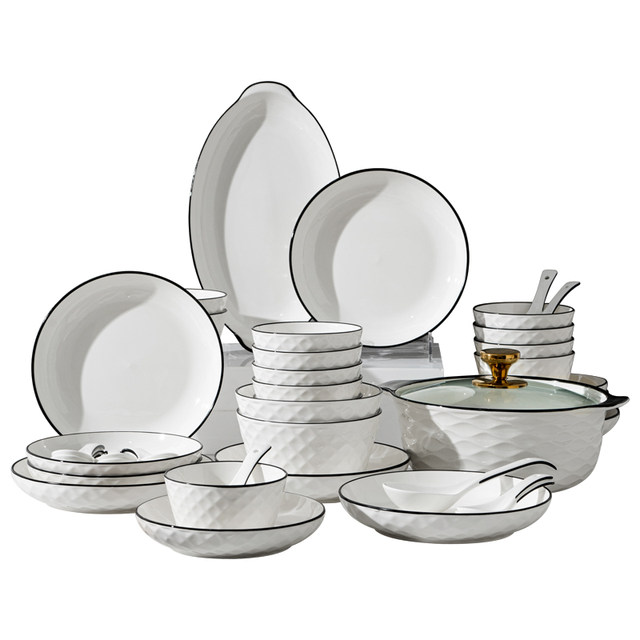 Jingdezhen ceramic dish set | Thousands of people purchased more