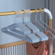 High-looking light luxury milk white adult clothes hanger thickened clothes hanger traceless non-slip student dormitory home clothes drying rack