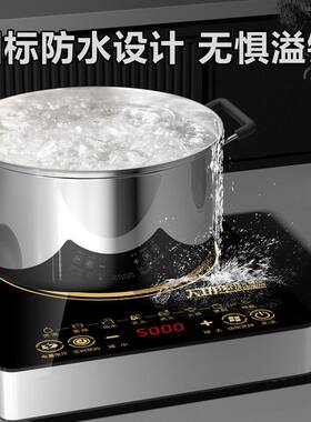 正品半球5000W大功率凹面电磁炉