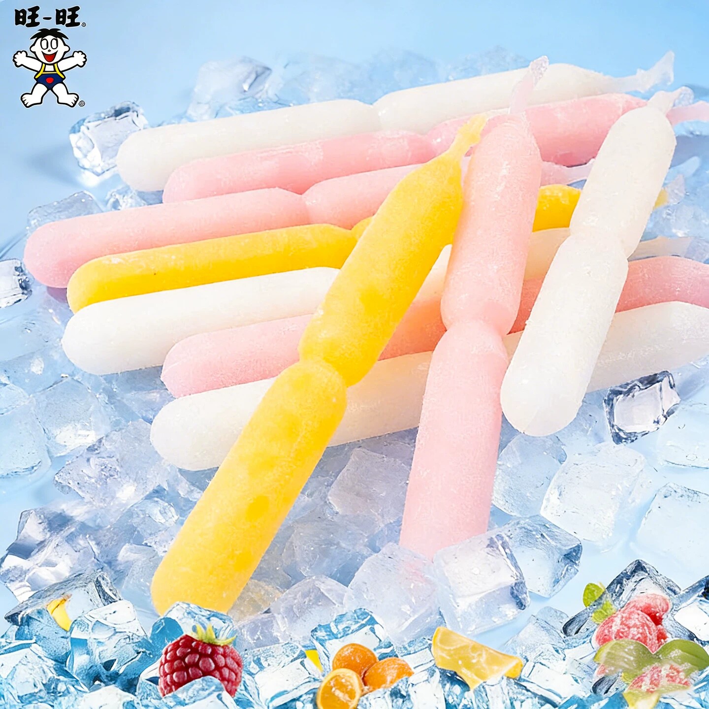 旺旺碎冰冰棒棒冰可吸果冻冰棒碎碎冰棒冰冰夏季冰棍冷饮儿童零食