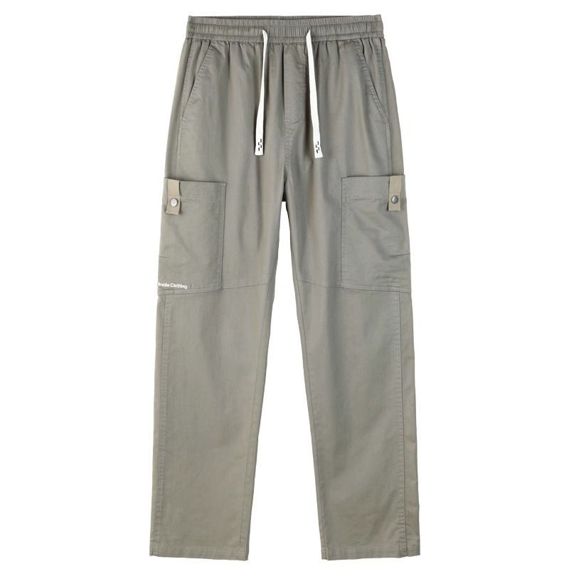 2025 new overalls for men in autumn new loose straight trousers men's sports pants for boys