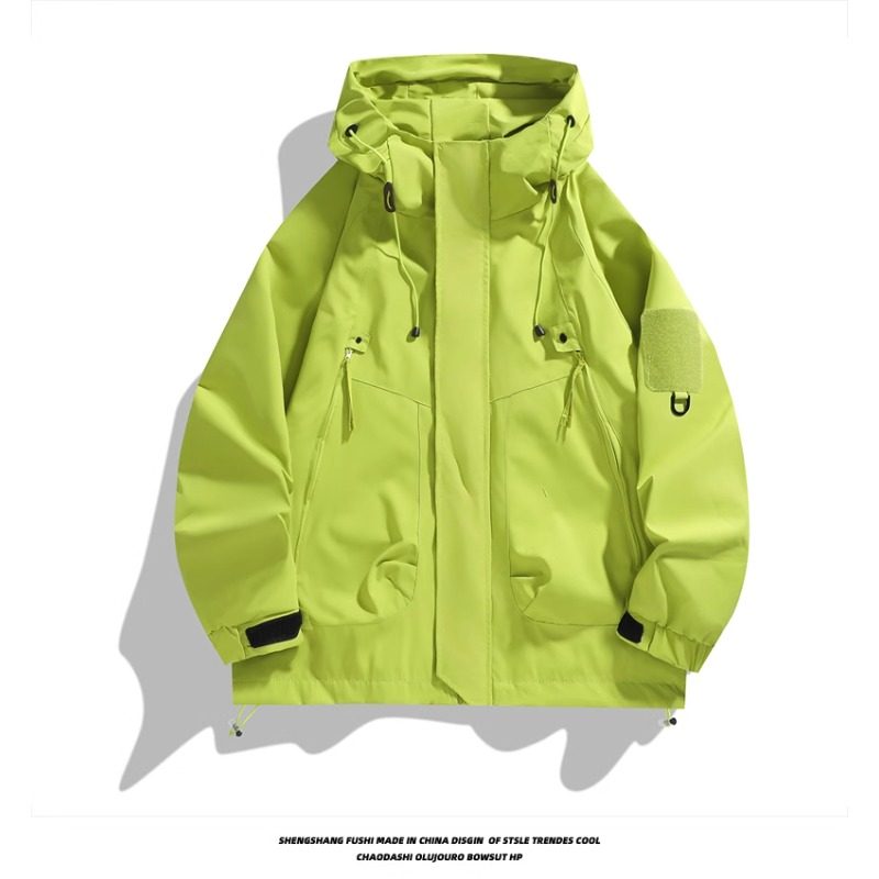 NASA户外冲锋衣男女2025新款春秋季潮牌宽松工装防风防水夹克外套,淘宝优惠券,粉丝福利购,淘宝优惠卷