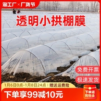 Transparent Plastic Film Plastic Cloth Small Arch Shed Film Greenhouse Film Mulch Agricultural Anti-Chill Insulation Seed Wind Windproof